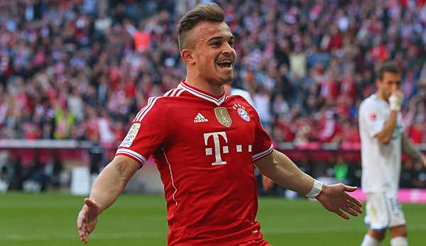 Xherdan Shaqiri spielt seit 2012 für den FC Bayern München