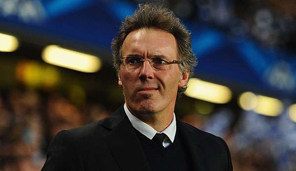 Laurent Blanc scheiterte mit PSG in der Champions League gegen Chelsea