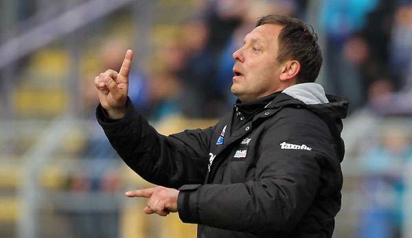 Andre Breitenreiter steht mit Paderborn kurz vor dem Aufstieg in die Bundesliga