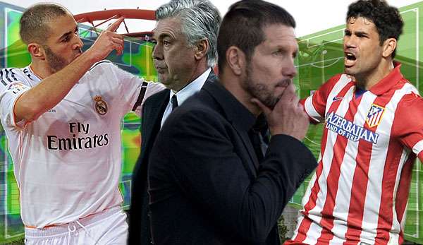 Carlo Ancelotti und Diego Simeone führten ihre Mannschaften ins Finale