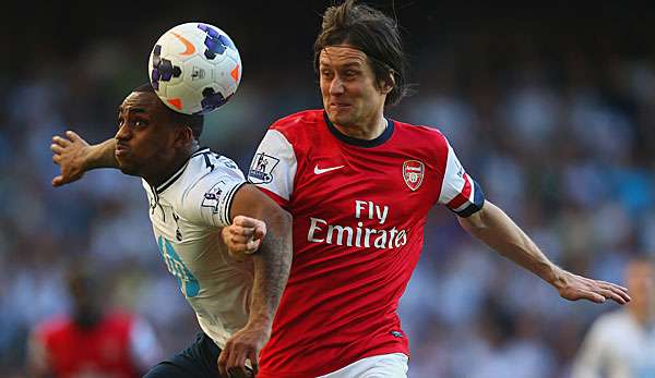 Tomas Rosicky (r.) sicherte sich mit Arsenal den FA Cup