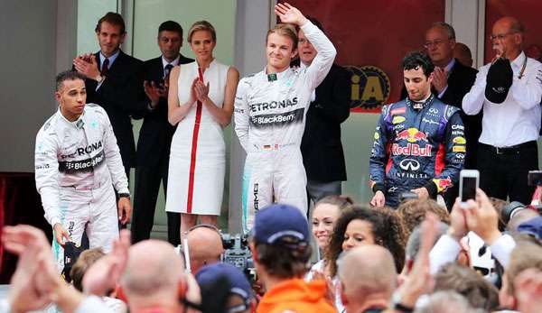 Nico Rosberg gewann zum zweiten Mal in Folge das Rennen in Monte Carlo