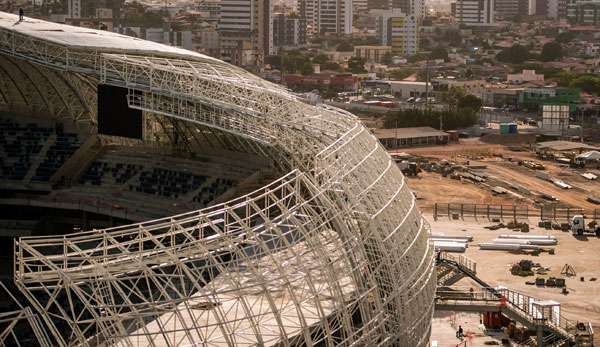 Die Bauarbeiten in Natal sind noch nicht abgeschlossen