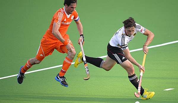 Deutschlands Hockey-Herren mussten sich der Niederlande beugen