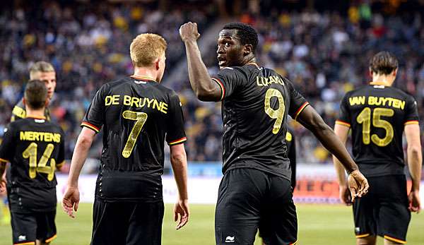Romelu Lukaku und Kevin de Bruyne überzeugten in den Tests vor der WM
