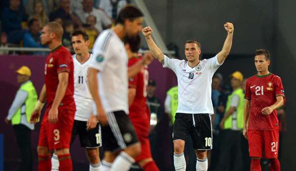 Auch bei der EURO 2012 musste das DFB-Team als erstes gegen Portugal ran - und siegte