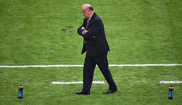 Vicente del Bosque hat das WM-Aus seines Teams zu verkraften