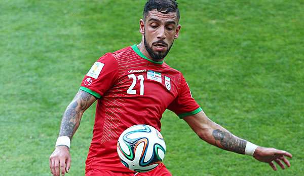 Der Iran um Ashkan Dejagah hatte gegen Argentinien extrem viel Pech