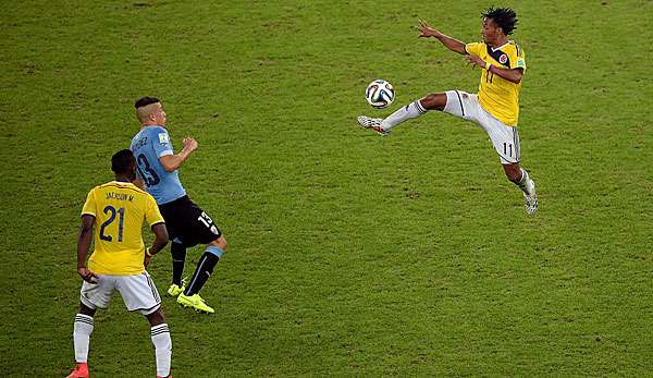 Kommt ein Cuadrado geflogen: Der Kolumbianer glänzt bei der WM 