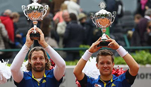  Begemann (l.) und Emmrich konnten 2013 die Düsseldorf Open gewinnen