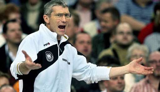 Bundestrainer Armin Emrich will mit seinem Team bei der EM in Mazedonien hoch hinaus