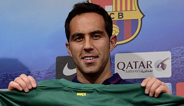 Claudio Bravo ist nicht scharf darauf, sich hinter Marc-Andre ter Stegen auf die Bank zu setzen