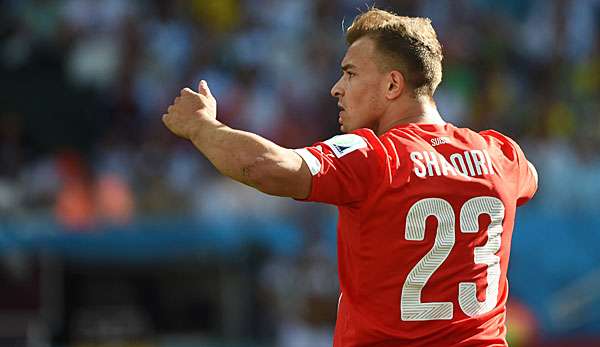 Xherdan Shaqiri ist in Spanien offenbar heißt begehrt