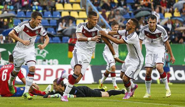 Die Hoffnungen der deutschen U 19 dürften erneut auf Davie Selke ruhen