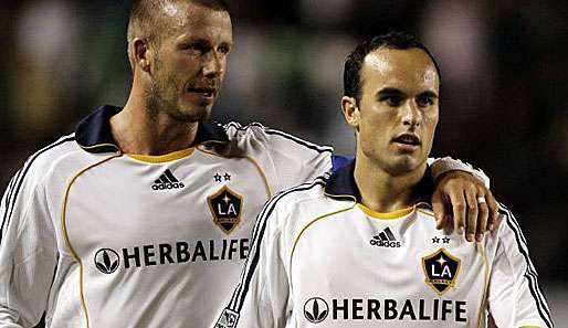 Vorbild David Beckham: Landon Donovan will es nochmal in Europa probieren.