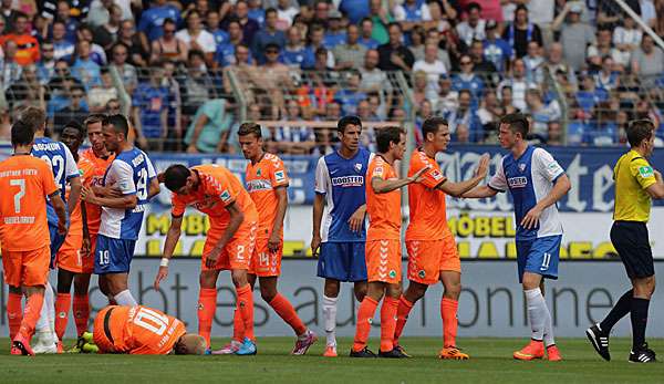 Der VfL Bochum und Greuther Fürth lieferten sich einen unterhaltsamen Schlagabtausch