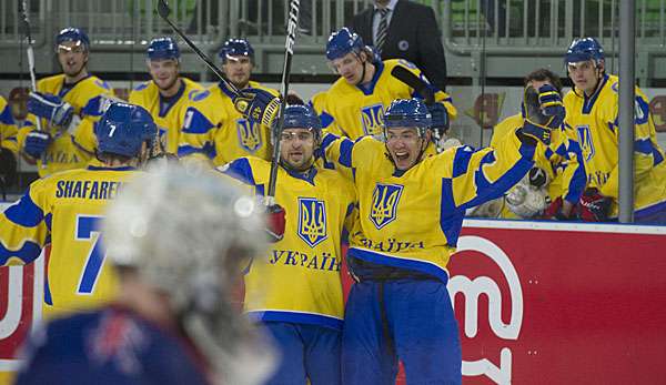 Die ukrainische Eishockeynationalmannschaft belegt im Moment Rang 20 der IIHF-Weltrangliste