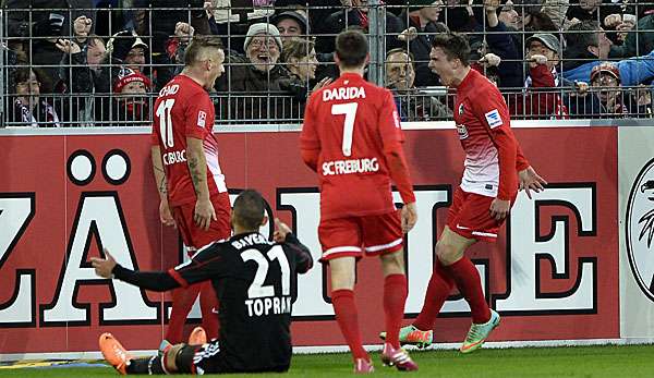 Jonathan Schmid (l.) und Felix Klaus (r.) werden beim SC wohl die Außen im 4-4-2 bilden