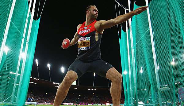 Diskuswerfer Robert Harting triumphierte erneut bei der Europameisterschaft in Zürich