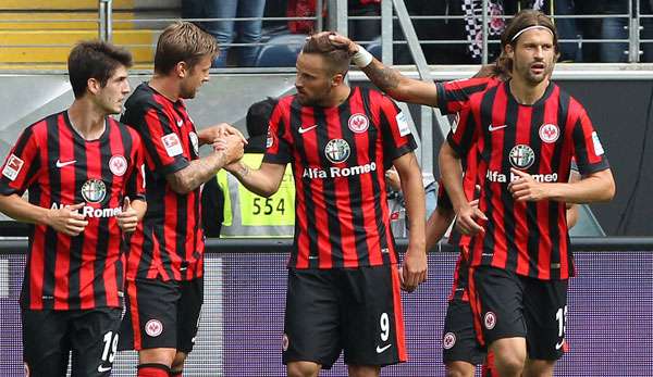 Haris Seferovic sorgte mit seinem Treffer für den Sieg der Eintracht