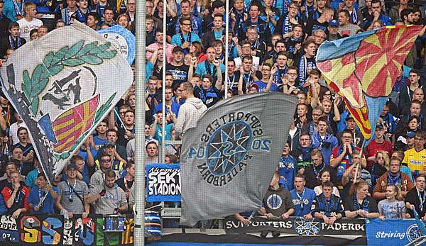 Die Fans von Paderborn durften sich über den ersten Bundesligasieg der Vereinsgeschichte freuen