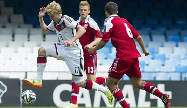 Julian Brandt holte sich mit der deutschen Mannschaft den Titel in Bulgarien