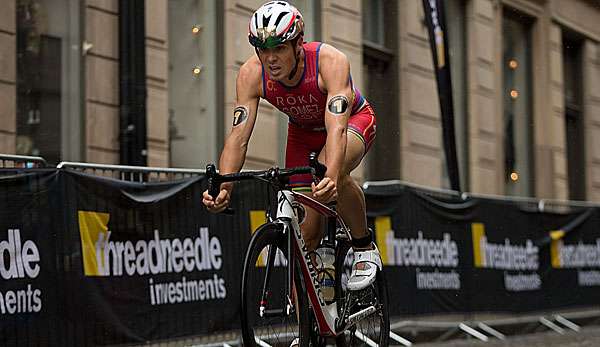 Javier Gomez verteidigte in Edmonton zum vierten Mal seinen WM-Titel 