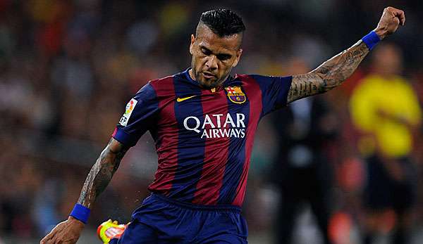 Dani Alves spielt seit 2008 für Barca 