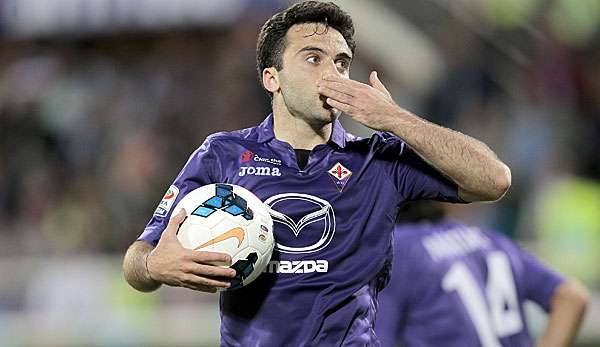 Wegen seiner Knieverletzung kam Giuseppe Rossi vergangenes Jahr nur zu drei Einsätzen für Florenz