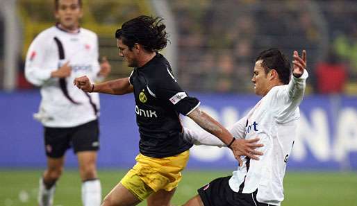 Nelson Valdez verletzte sich im Spiel gegen die Eintracht