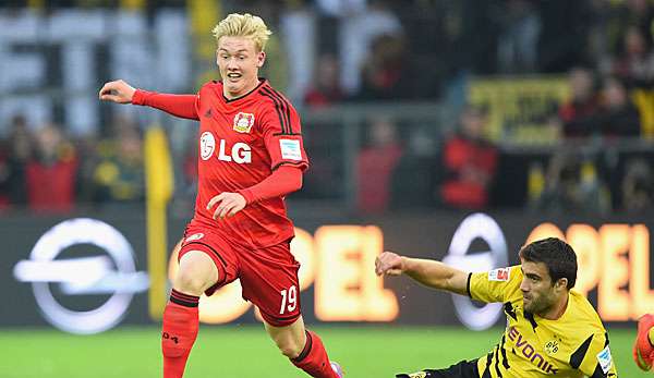 Julian Brandt erzielte am zweiten Spieltag einen Treffer