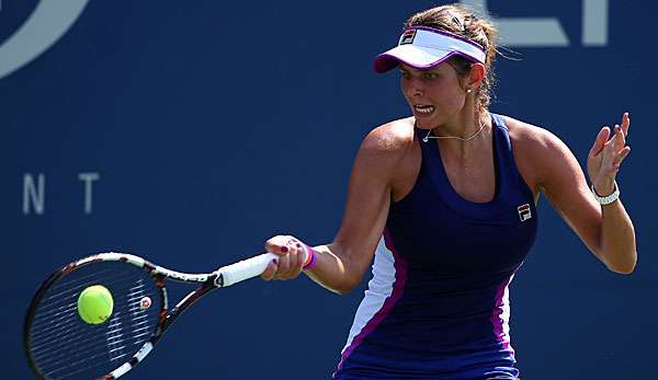 Julia Görges hatte auf dem Weg ins Viertelfinale keine Zeit zu verlieren