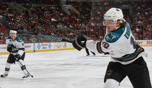 Christian Ehrhoff spielt bislang eine starke Saison mit den Sharks