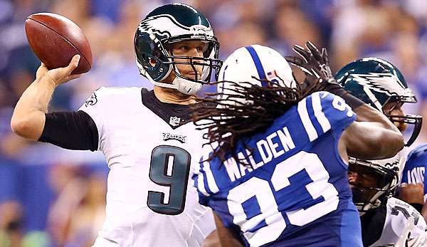 Eagles-Quarterback Nick Foles war in der entscheidenden Phase zur Stelle
