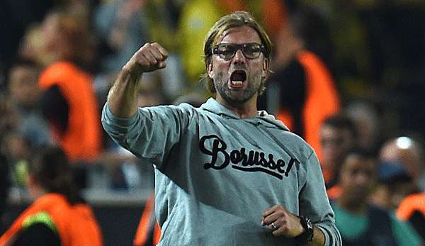 Jürgen Klopp war mit der Leistung von Borussia Dortmund mehr als zufrieden