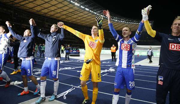 Die Hertha konnte am letzten Spieltag ihren ersten Saisonsieg einfahren