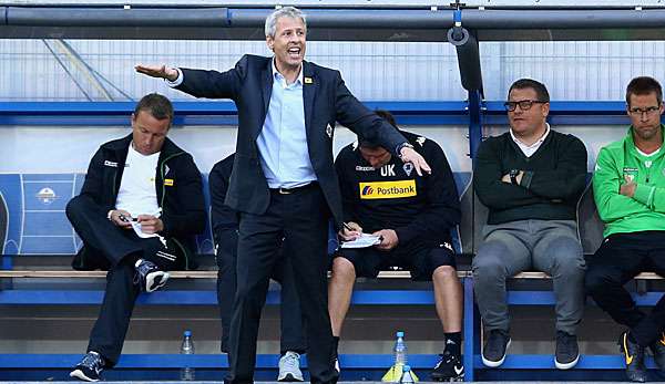 Lucien Favre will bei seinem Ex-Verein mit den Fohlen gewinnen