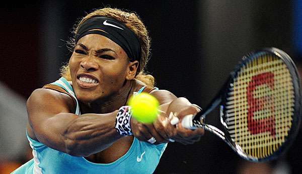 Serena Williams führt die Weltrangliste der Damen an 