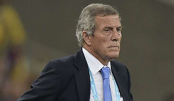 Oscar Tabarez trainiert Uruguay seit 2006