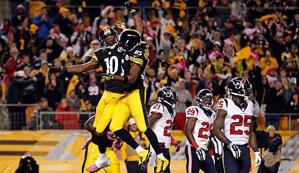 Die Steelers setzten sich im Monday Night Game gegen Houston durch