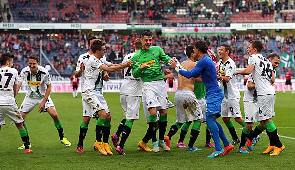 Party-Stimmung pur: Bei der Borussia läuft es derzeit richtig gut