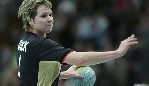 Erfolgreichste Torschützin der deutschen Damen beim Karpatenpokal: Grit Jurack