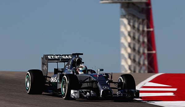 Lewis Hamilton war im Training schneller als der Rest des Feldes