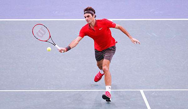 Roger Federer trifft wieder auf Milos Raonic, der ihn in Paris schlagen konnte