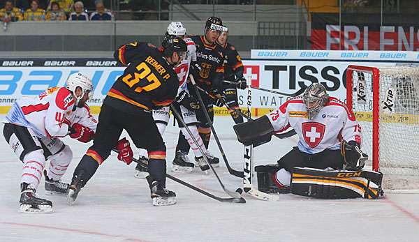 Patrick Reimer erzielte bei seiner Rückkehr in das DEB-Team einen Doppelpack