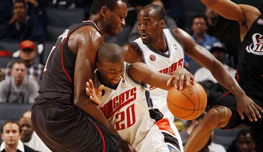 Klein, aber kampfstark: Raymond Felton im Spiel gegen die 76ers