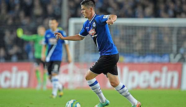 Dennis Mast brachte Arminia Bielefeld im Spitzenduell in Führung