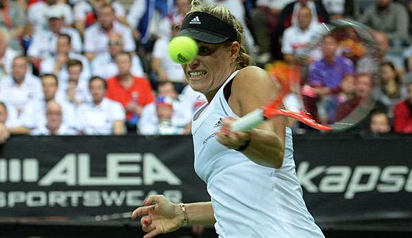 Angelique Kerber und die DTB-Mädels dürfen sich keinen Ausrutscher mehr erlauben
