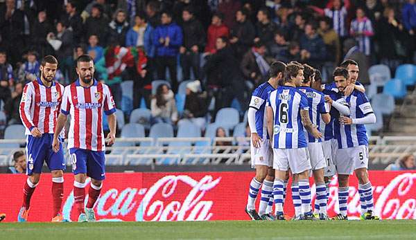 Hängende Köpfe bei Atletico - großer Jubel bei Real Sociedad