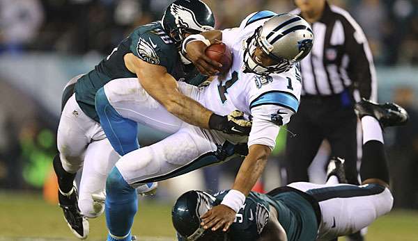 Cam Newton erlebte im Lincoln Financial Field einen bitteren Abend